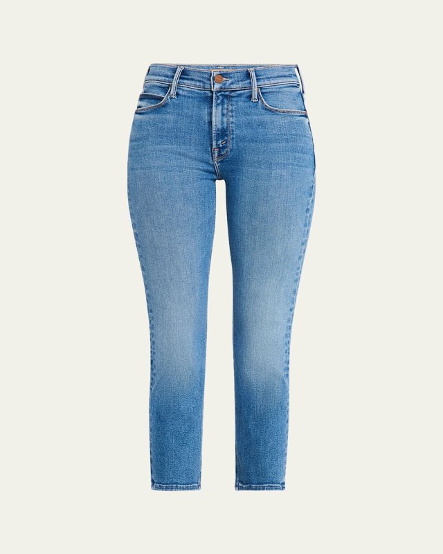 The Mid-Rise Dazzler Crop Jeans